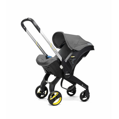 - Infant Car Seat With Base & Stroller, Grey/Storm