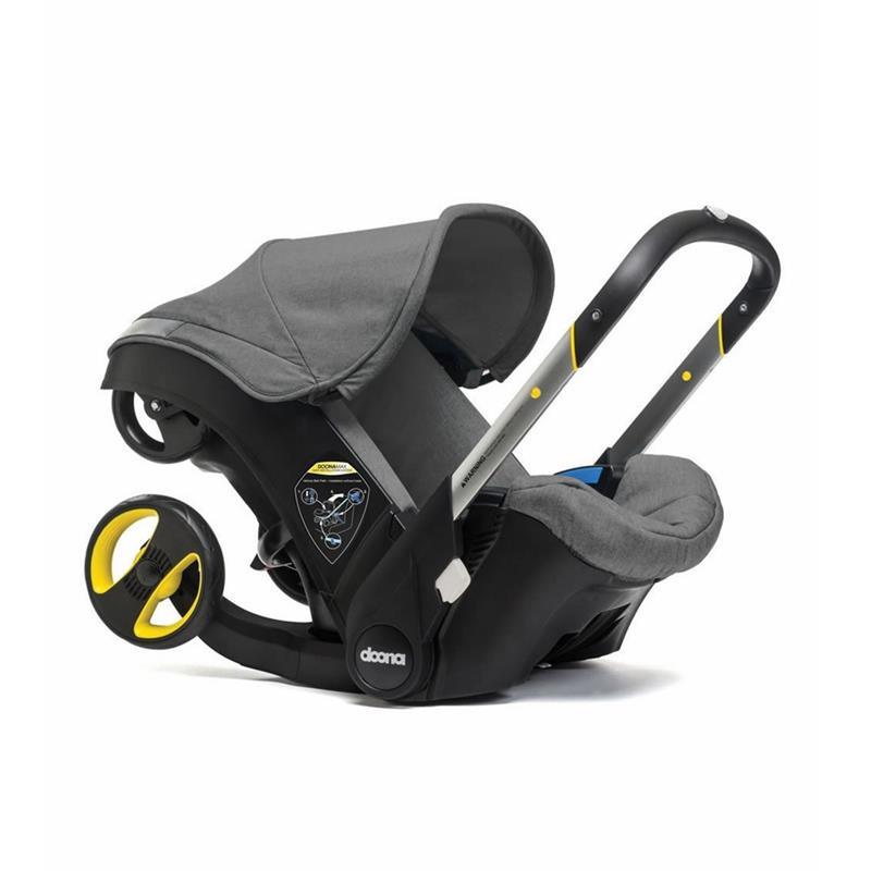- Infant Car Seat With Base & Stroller, Grey/Storm