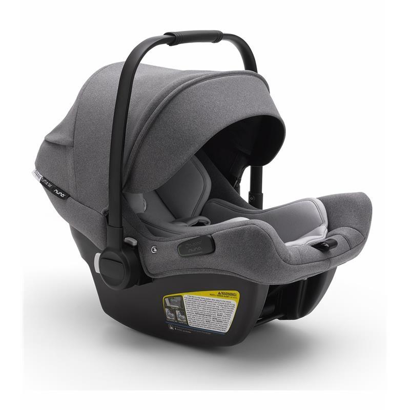 - Turtle Air by Nuna Infant Car Seat + Base, Grey Melange