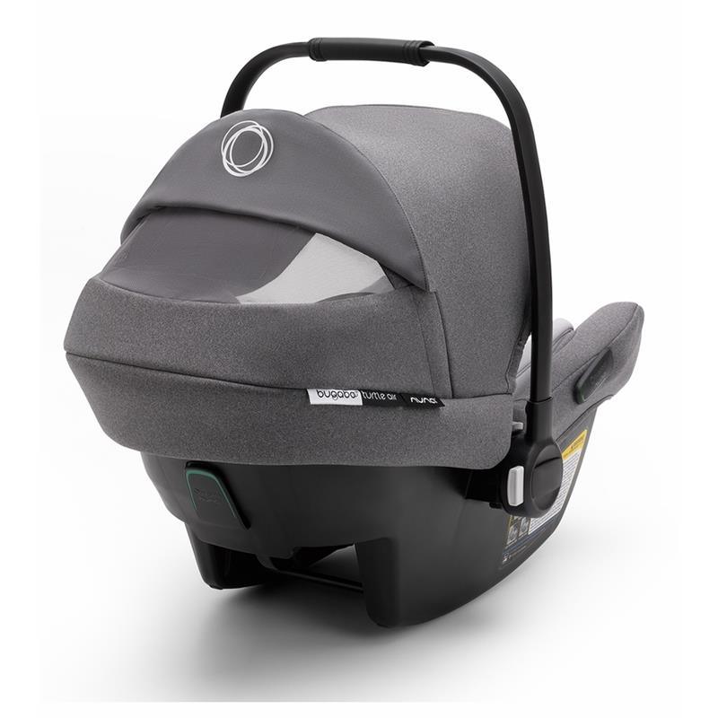 - Turtle Air by Nuna Infant Car Seat + Base, Grey Melange