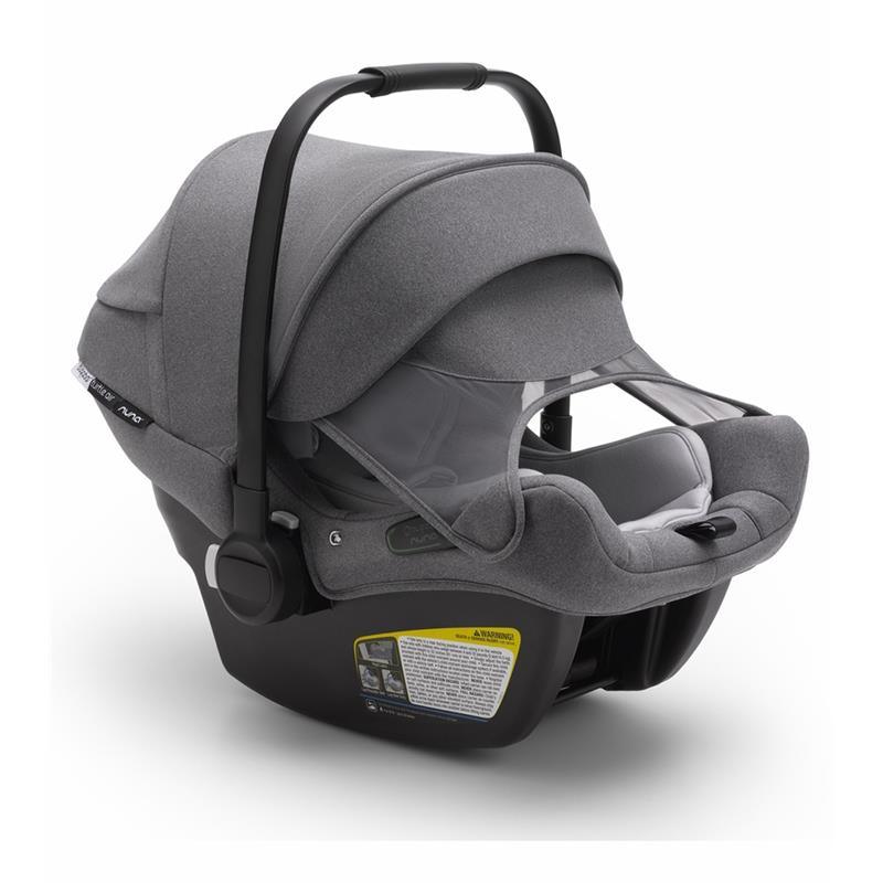 - Turtle Air by Nuna Infant Car Seat + Base, Grey Melange