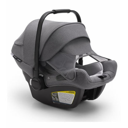 - Turtle Air by Nuna Infant Car Seat + Base, Grey Melange