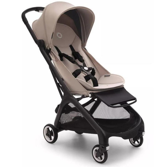 Butterfly Complete Compact Stroller, Black/Desert Taupe