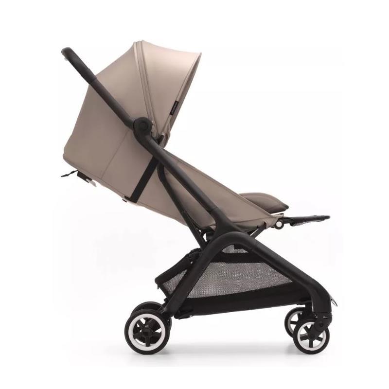Butterfly Complete Compact Stroller, Black/Desert Taupe