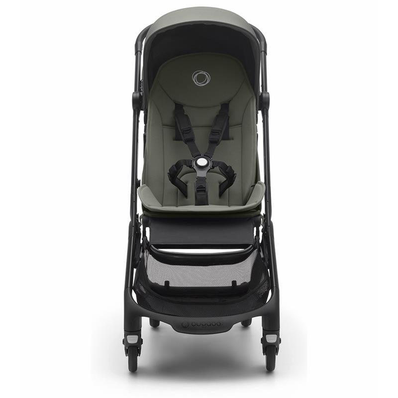 Butterfly Complete Compact Stroller, Black/Forest Green