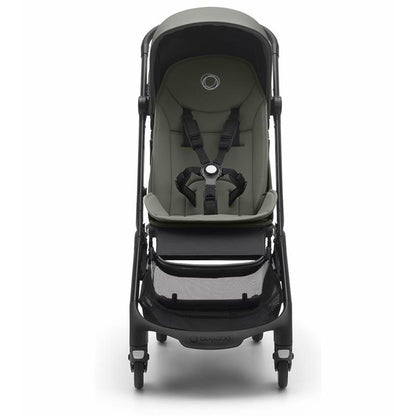 Butterfly Complete Compact Stroller, Black/Forest Green