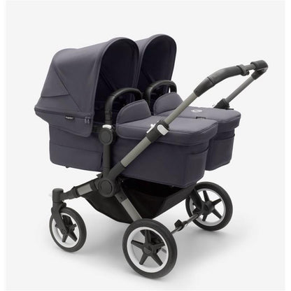 Donkey 5 Twin Complete Stroller - Stormy Blue | Graphite