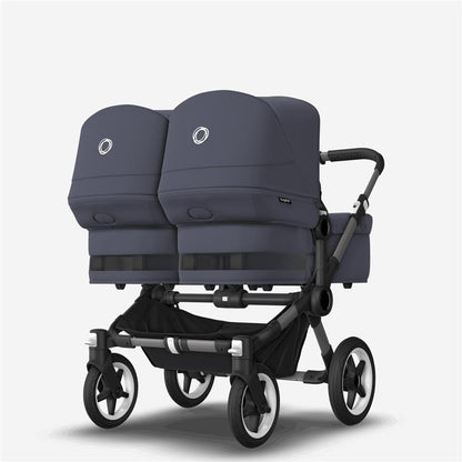Donkey 5 Twin Complete Stroller - Stormy Blue | Graphite