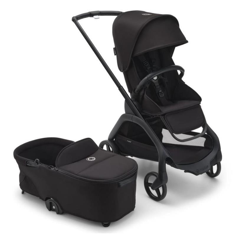 - Dragonfly Stroller and Bassinet Complete, Black