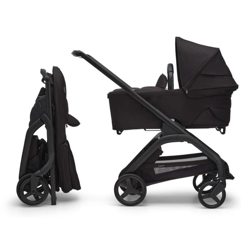 - Dragonfly Stroller and Bassinet Complete, Black