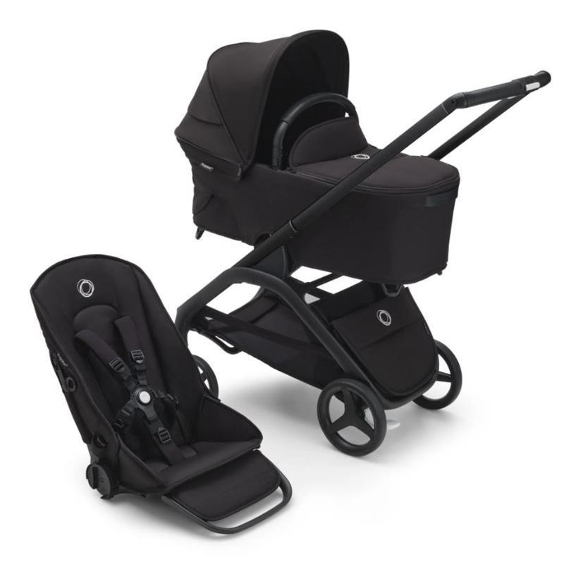- Dragonfly Stroller and Bassinet Complete, Black