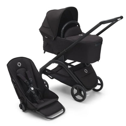 - Dragonfly Stroller and Bassinet Complete, Black