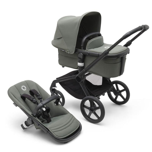 - Fox 5 Complete Stroller, Black/Forest Green