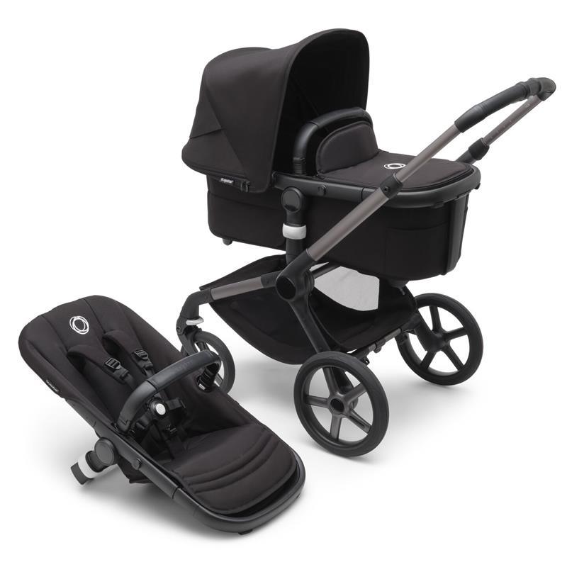 Fox 5 Complete Stroller, Black/Midnight Black