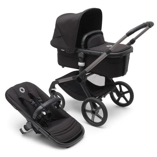 Fox 5 Complete Stroller, Black/Midnight Black