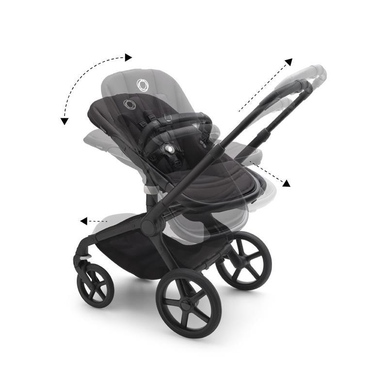 Fox 5 Complete Stroller, Graphite/Grey Melange