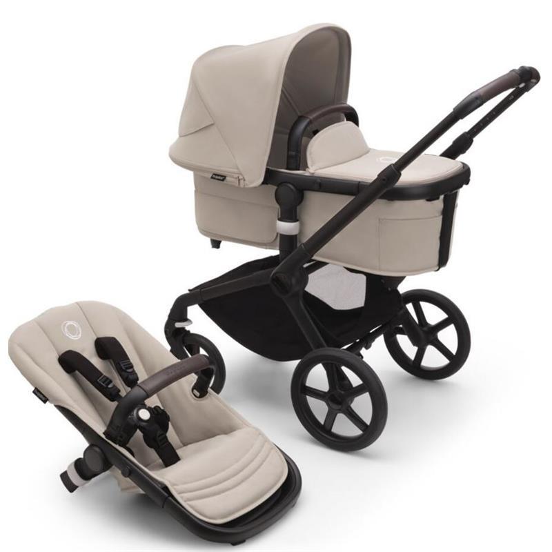 - Fox 5 Stroller Complete Black/Desert Taupe