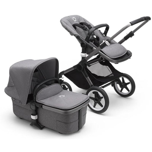 - Fox3 Complete Stroller, Graphite/Grey Melange