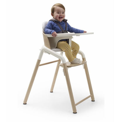 Giraffe Complete High Chair, White