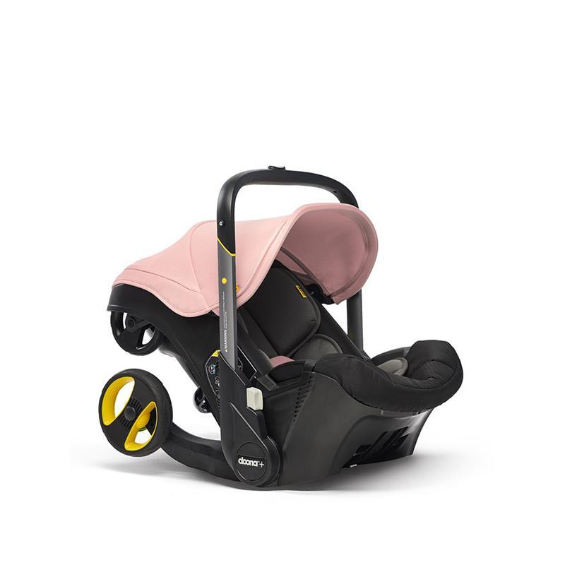 - Infant Car Seat With Base & Stroller, Blush Pink