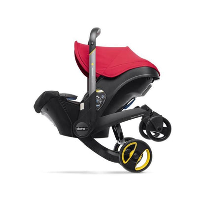 - Infant Car Seat With Base & Stroller, Flame Red