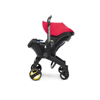 - Infant Car Seat With Base & Stroller, Flame Red
