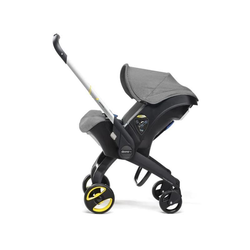 - Infant Car Seat With Base & Stroller, Grey Hound