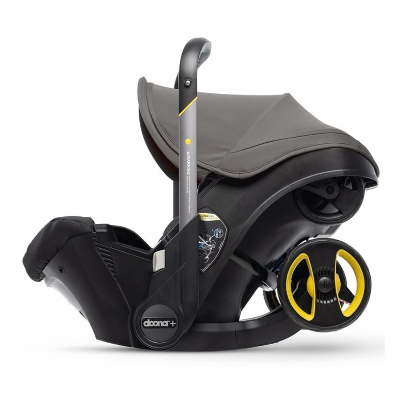 - Infant Car Seat With Base & Stroller, Grey Hound