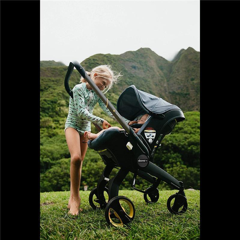- Infant Car Seat With Base & Stroller, Racing Green