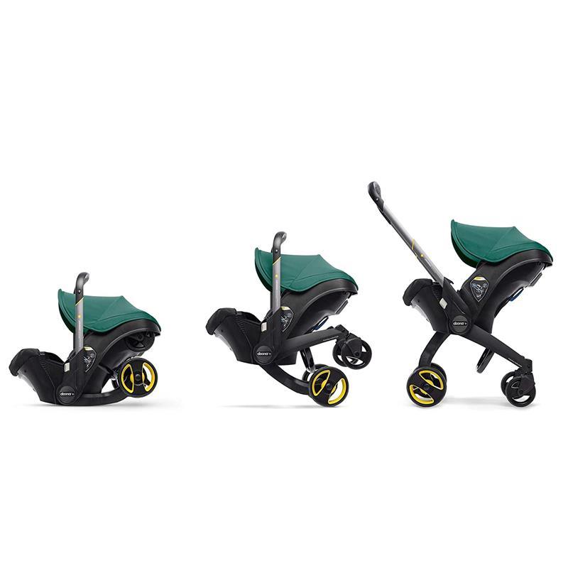 - Infant Car Seat With Base & Stroller, Racing Green
