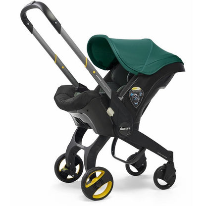 - Infant Car Seat With Base & Stroller, Racing Green