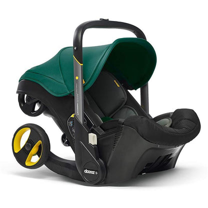 - Infant Car Seat With Base & Stroller, Racing Green