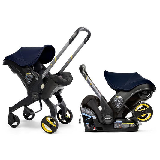 - Infant Car Seat With Base & Stroller, Royal Blue