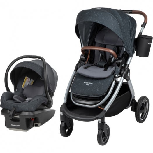 Adorra Travel System with Mico XP, Sonar Grey