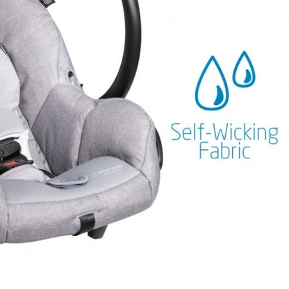 Adorra with Mico XP Travel System, Essential Black
