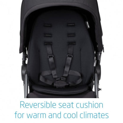 Gia XP 3-Wheel Stroller, Midnight Black