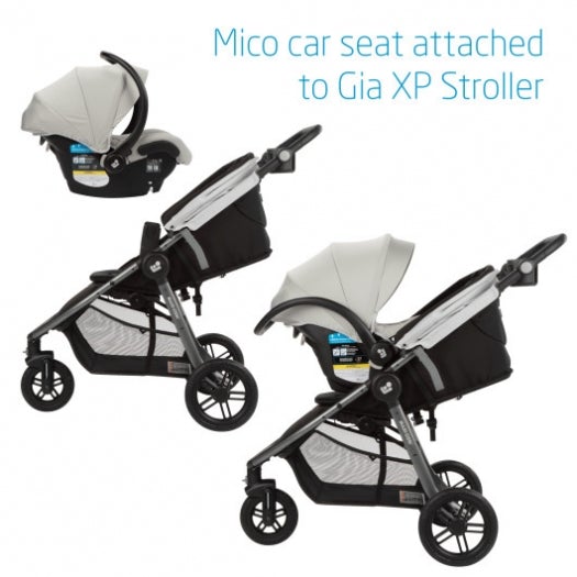 Gia XP 3-Wheel Travel System with Mico XP