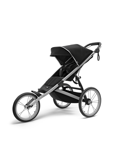 Glide 2 Stroller, with Black / Silver Frame