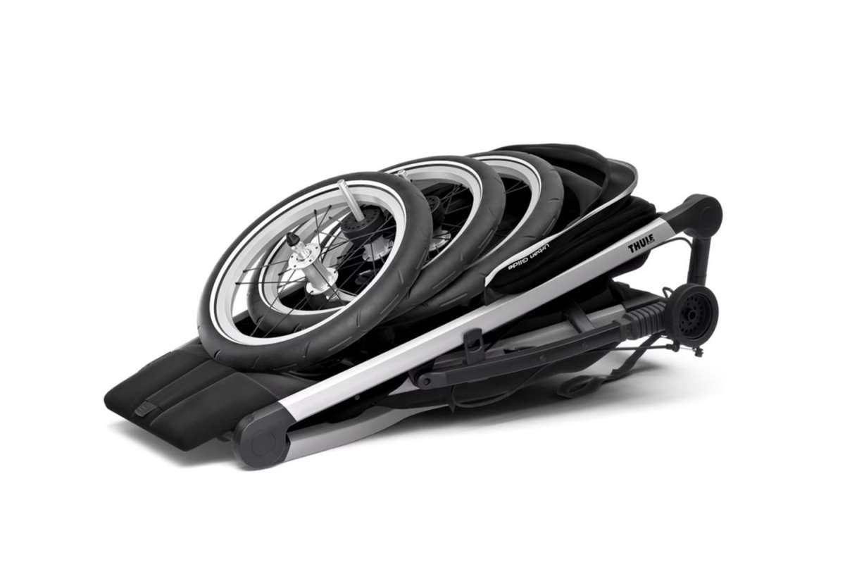 Glide 2 Stroller, with Black / Silver Frame