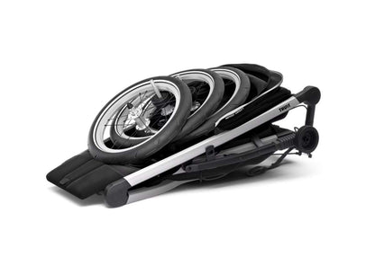Glide 2 Stroller, with Black / Silver Frame